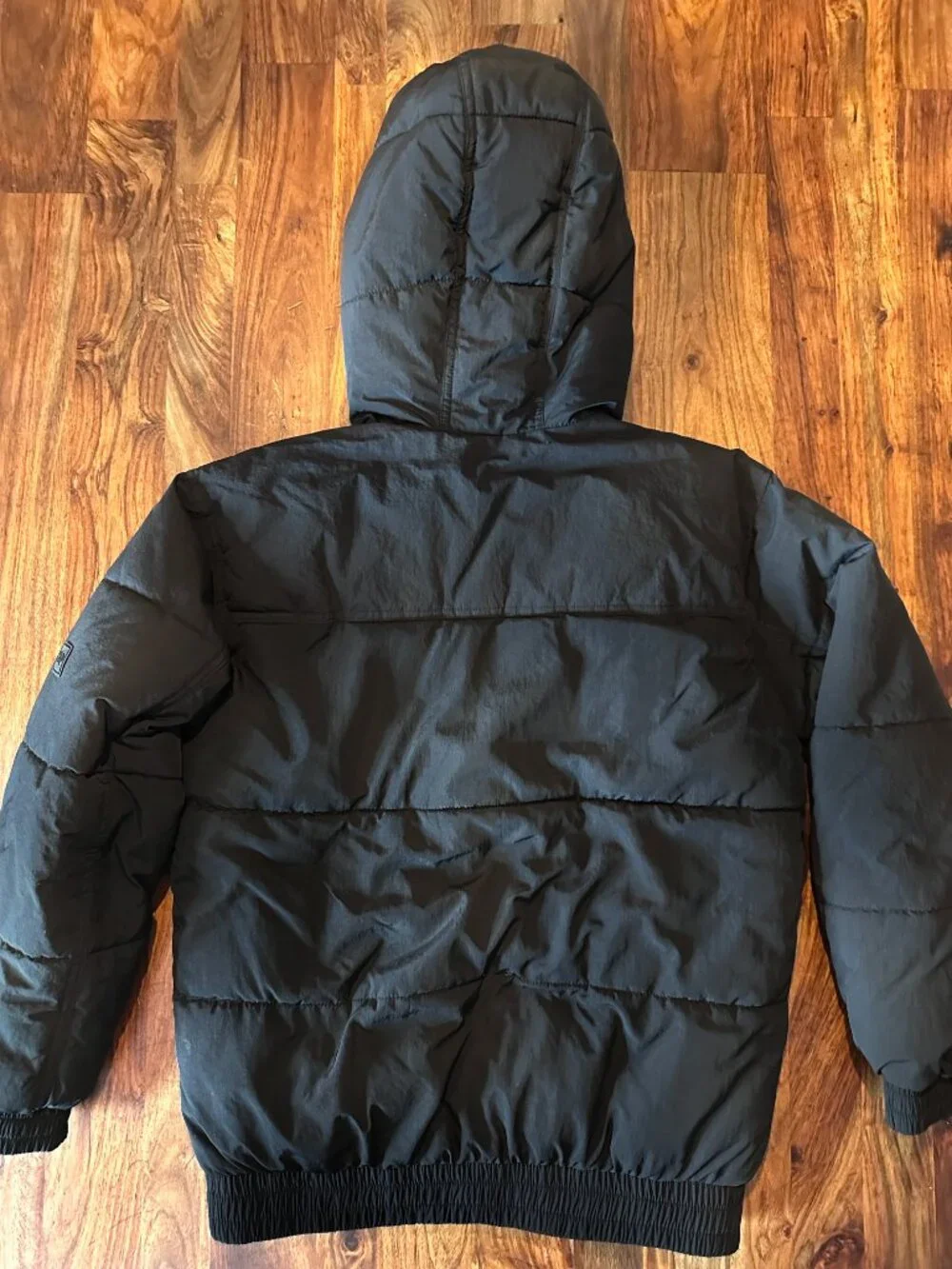 GAP, Unisex Black Winter Puffer Jacket, Size XXL (Child)